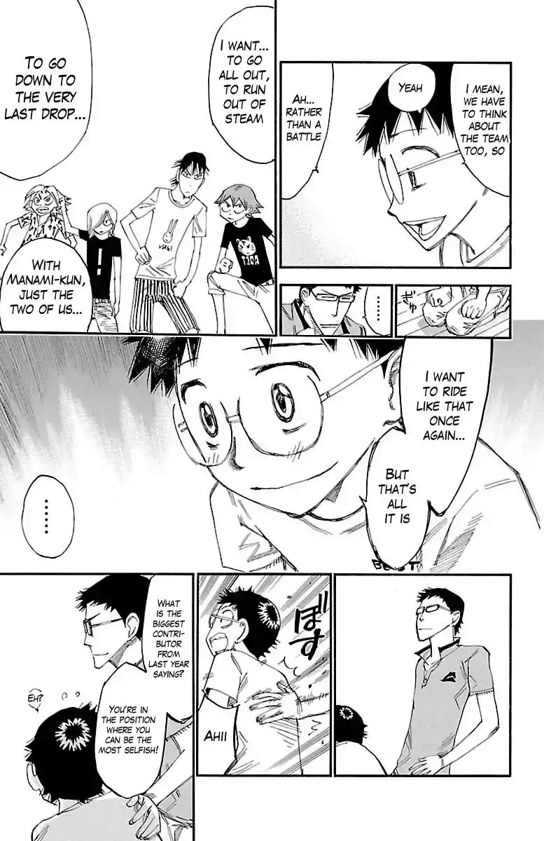 Yowamushi Pedal Chapter 389 14